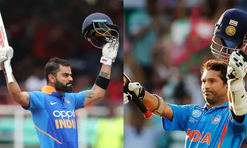 சச்சின் டெண்டுல்கரின் 100 சதங்களின் சாதனையை முறியடிக்க கோலிக்கு ஐடியா கொடுத்த அக்தர்