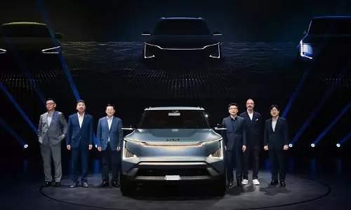 சர்வதேச சந்தையில் அறிமுகமான கியா EV5 கான்செப்ட்