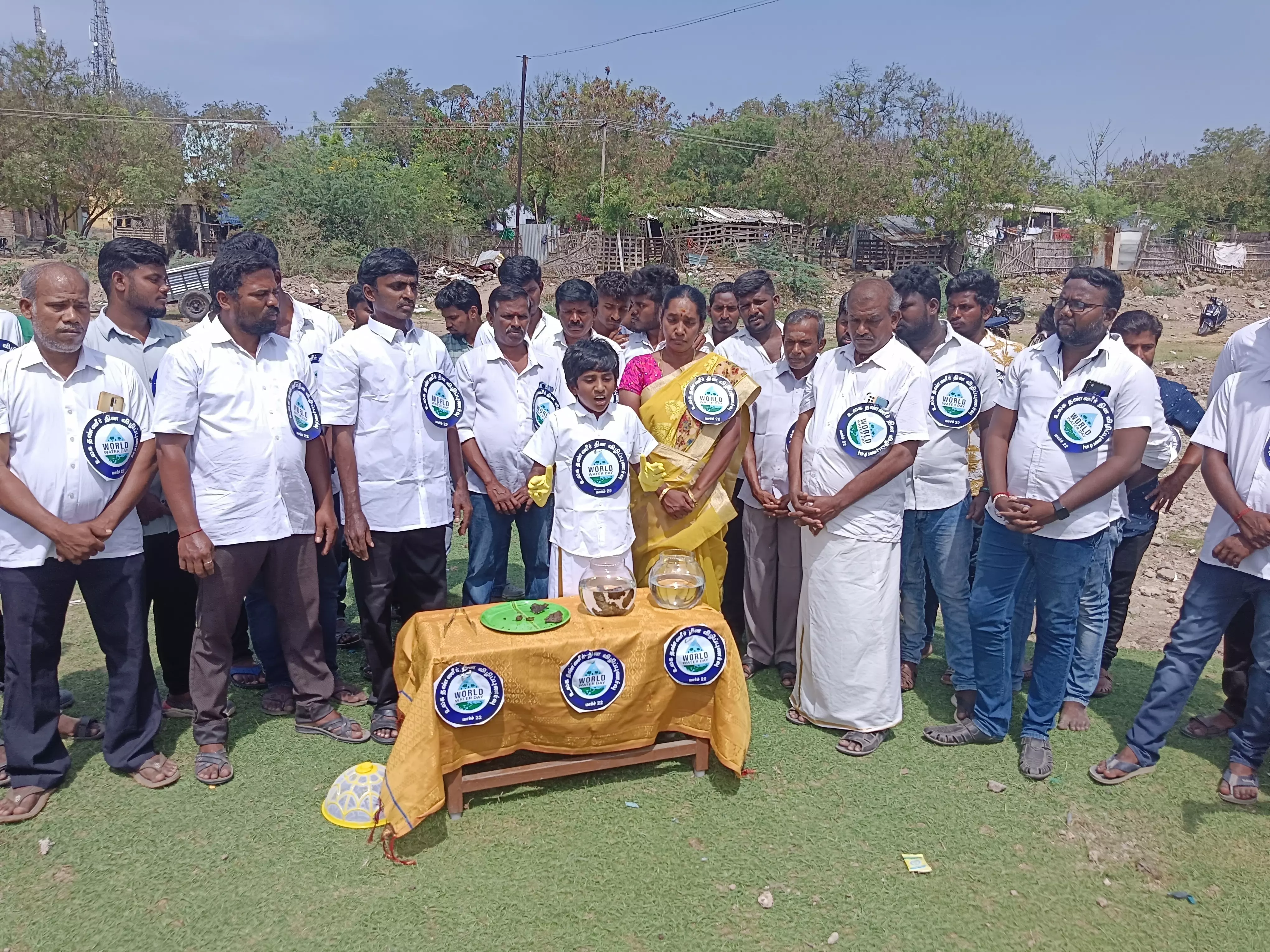 நீர் நிலைகளில் அசுத்தம் கலப்பதால் ஏற்படும் தீங்கு குறித்து விழிப்புணர்வு பிரச்சாரம்