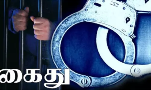 லேத் பட்டறை உரிமையாளரை கத்தியால் வெட்டிய 3 பேர் கைது
