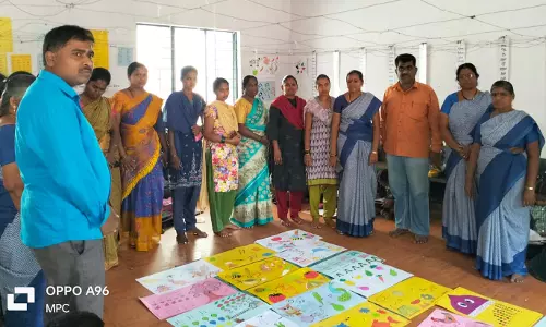 தேன்கனிக்கோட்டை அரசு பள்ளியில் எண்ணும் எழுத்தும் கற்றல் விழா