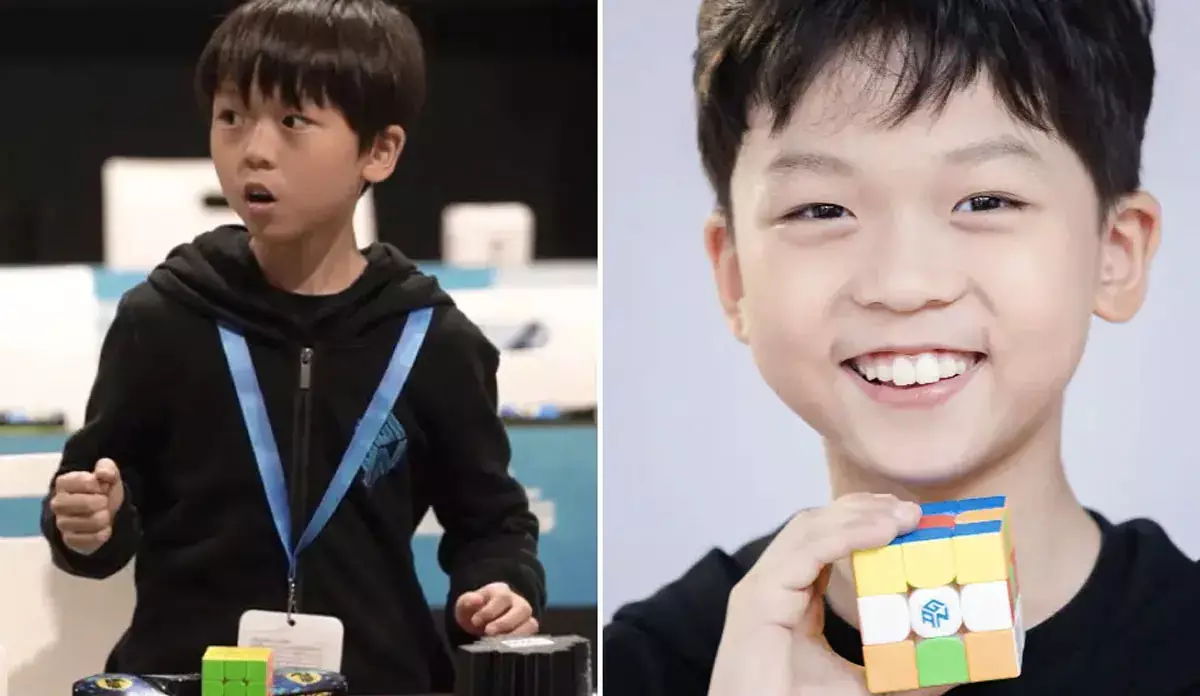 கியூப் விளையாட்டில் புதிய சாதனை படைத்த 9 வயது சீன சிறுவன் கியூப் விளையாட்டில் புதிய சாதனை படைத்த 9 வயது சீன சிறுவன்