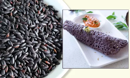 டைப் 2 நீரழிவு நோயைக் கட்டுப்படுத்தும் கருப்பு அரிசி தோசை