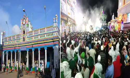 நாகூர் ஆண்டவர் தர்காவில் கூட்ட நெரிசலில் காணமல் போன குழந்தை மீட்பு