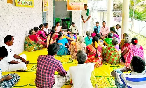 முத்துப்பேட்டை அருகே சிறப்பு கிராமசபைக் கூட்டம்