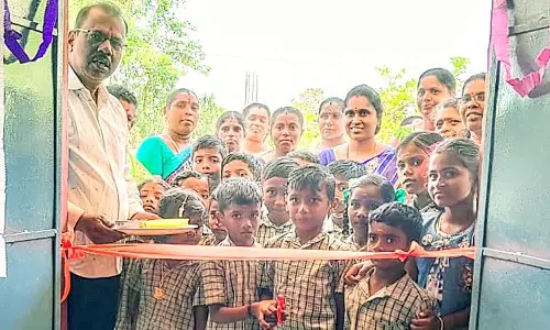 மணலூர் ஊராட்சி பள்ளியில் கற்றலை கொண்டாடுவோம் கண்காட்சி