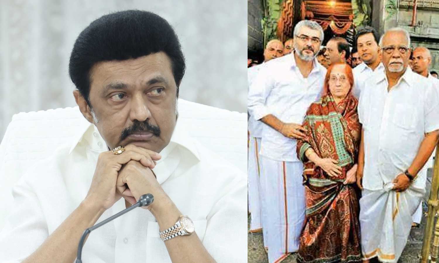 நடிகர் அஜித்தின் தந்தை சுப்பிரமணியம் மறைந்த செய்தி கேட்டு வருந்தினேன்.. முதலமைச்சர் மு.க.ஸ்டாலின் இரங்கல்