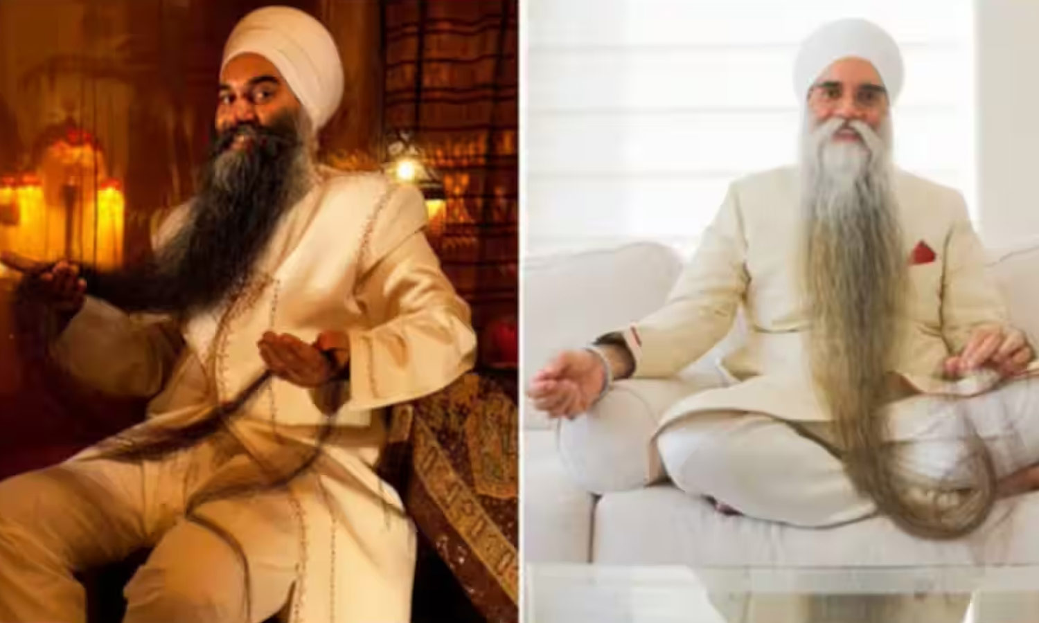 8ft 3in bearded Canadian Sikh breaks Guinness World Record by himself