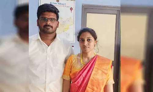 பாதுகாப்பு கேட்டு போலீஸ் நிலையத்தில் காதல்ஜோடி தஞ்சம்