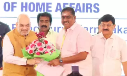 அமித்ஷா தலைமையில் தேச பாதுகாப்பு மாநாடு-அமைச்சர் நமச்சிவாயம் பங்கேற்பு