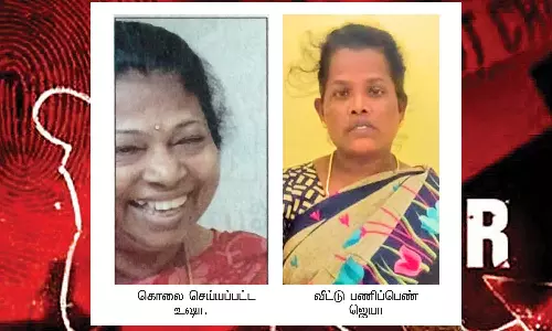 ராதாபுரம் பெண்ணை கொன்று நகை கொள்ளை- வீட்டு பணிப்பெண் உள்பட மேலும் 2 பேர் கைது