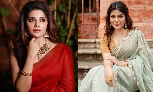 தாத்தாவுடன் படம் பார்க்க வந்த நடிகை ஆத்மிகா.. வைரலாகும் டுவீட்