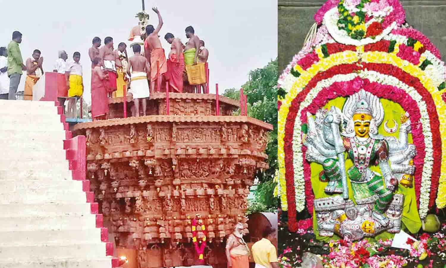 பெருமாநல்லூர் கொண்டத்து காளியம்மன் கோவிலில் குண்டம் திருவிழா ஏற்பாடுகள் தீவிரம்