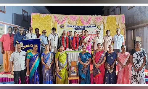 சங்கரன்கோவிலில் கிளாசிக் அரிமா ஆளுநர் வருகை தின விழா