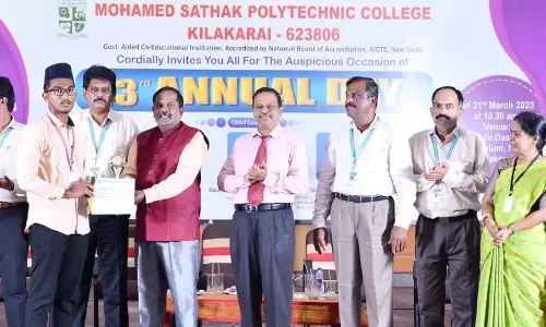 முகம்மது சதக் பாலிடெக்னிக் கல்லூரி ஆண்டு விழா