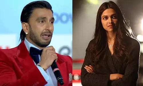 ரன்வீர் கையை பிடிக்க மறுத்த தீபிகா.. வைரலாகும் வீடியோ