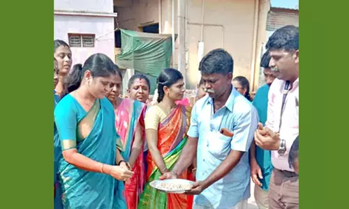 புதிய கட்டிடம் கட்ட பூமி பூஜை