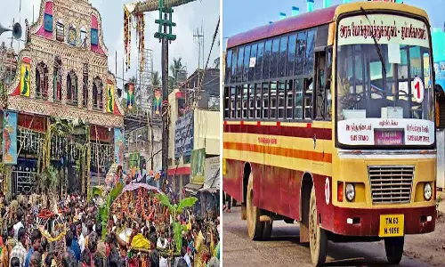 வலங்கைமான் மாரியம்மன் கோவில் திருவிழாவை முன்னிட்டு சிறப்பு பஸ்கள் இயக்கம்