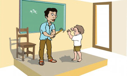 பள்ளி மாணவனை பிரம்பால் தாக்கிய ஆசிரியர்; பழனியில் பரபரப்பு!