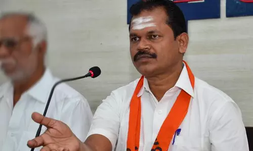 ஆன்லைன் ரம்மி தடை விவகாரத்தில் தி.மு.க. இரட்டை வேடம் போடுகிறது: அர்ஜூன் சம்பத் குற்றச்சாட்டு