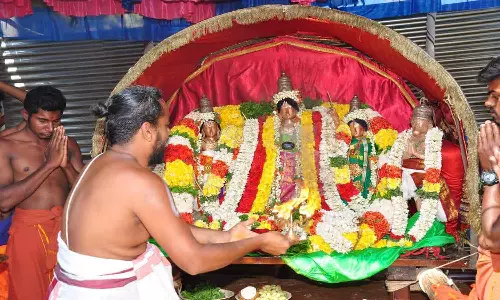 படவேடு யோகராமர் கோவிலில் பிரமோற்சவ விழா