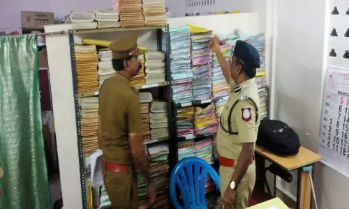 ஆரணி டி.எஸ்.பி. அலுவலகத்தில் டி.ஐ.ஜி. ஆய்வு