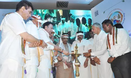 தமிழ்நாடு-சவுராஷ்டிரா கலாச்சார தொடர்பு தெரியவந்துள்ளது-குஜராத் மந்திரிகள் பேச்சு