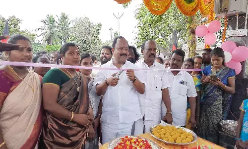 கணியம்பாடியில் பகுதி நேர ரேசன் கடை