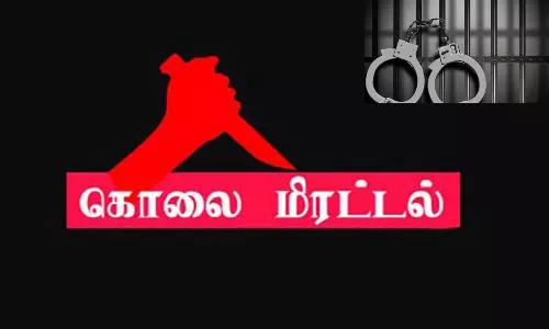 போலீஸ் நிலையத்துக்குள் புகுந்து சப்-இன்ஸ்பெக்டருக்கு கொலை மிரட்டல்