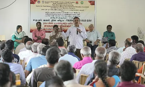 கோவையில் விவசாயிகளுக்கு பயிற்சி