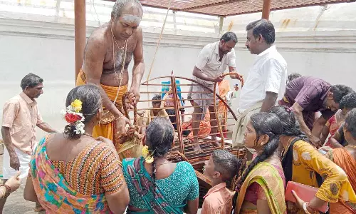 திருமெய்ஞானம் பிரம்மபுரீஸ்வரர் கோவிலில் அசுபதி தீர்த்தவாரி