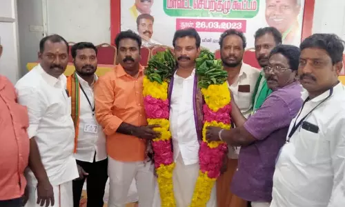 பொன்னேரியில் பாஜக திருவள்ளூர் கிழக்கு மாவட்ட பட்டியலின அணி செயற்குழு கூட்டம்