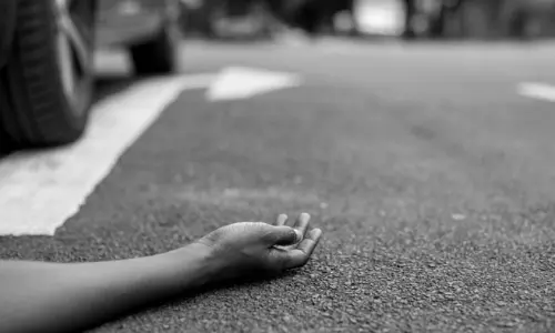 சாலையை கடக்க முயன்றபோது டிரக் மோதி விபத்து- சிறுவர்கள் இருவர் பலி