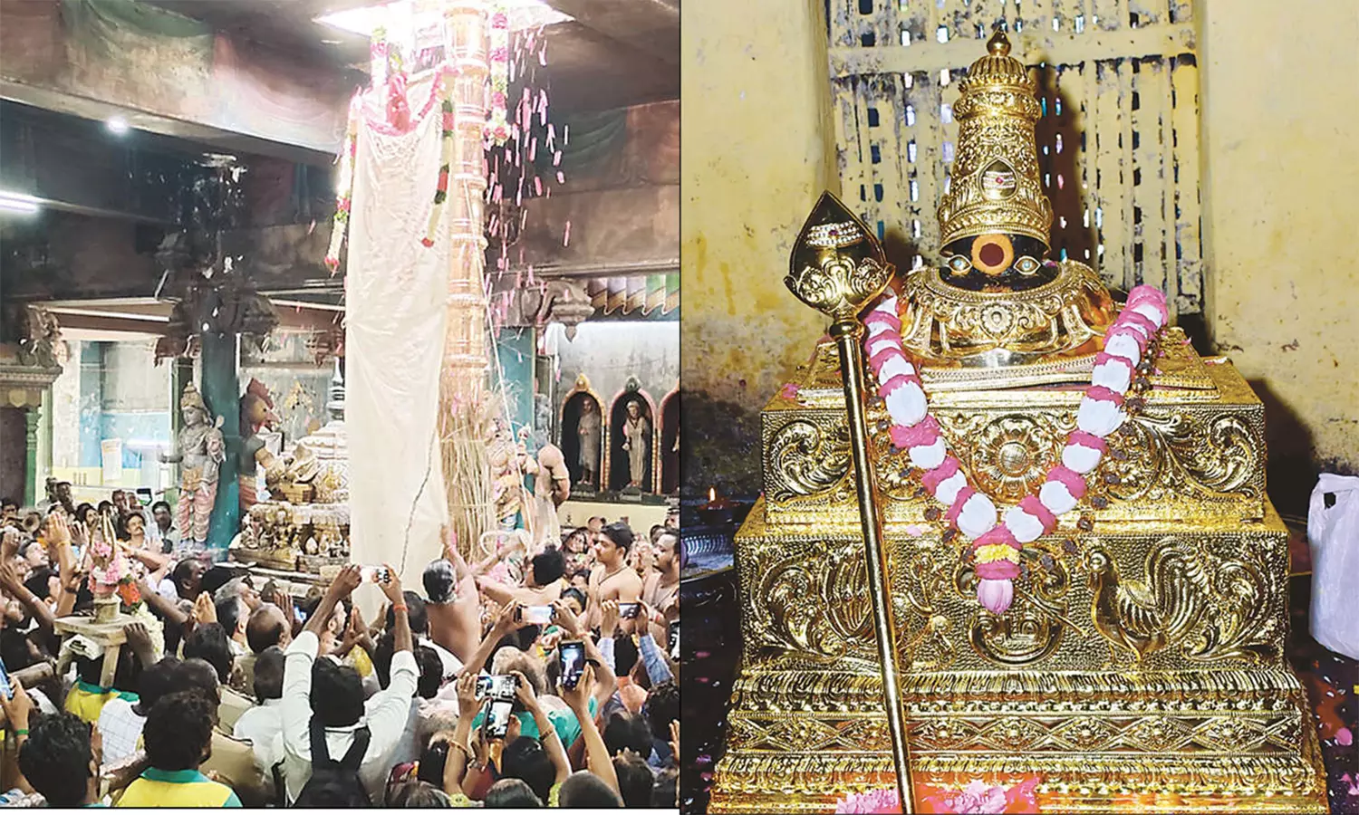 விருத்தாசலம் கொளஞ்சியப்பர் கோவில் பங்குனி உத்திர திருவிழா கொடியேற்றத்துடன் தொடங்கியது