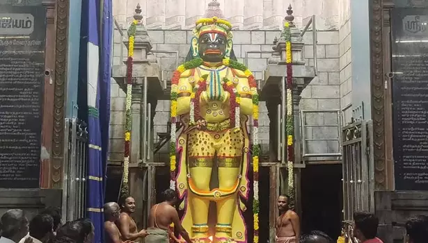 நாமக்கல் ஆஞ்சநேயர் கோவில் தேர்த் திருவிழா