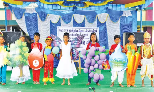 காளியம்மன்புதுார் அரசு பள்ளி ஆண்டு விழா