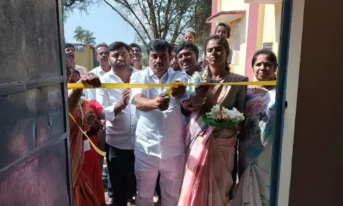 மல்லசந்திரம் ஊராட்சியில் சத்துணவுகூடம் திறப்பு