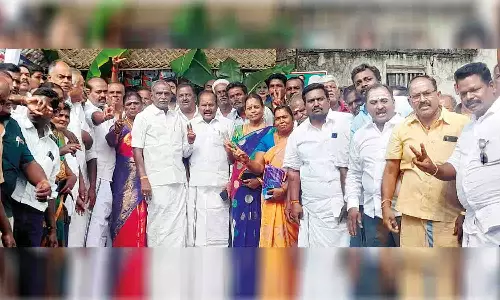 தாராபுரத்தில் திருப்பூர் புறநகர் மாவட்ட அ.தி.மு.க., ஓ.பி.எஸ். அணி அலுவலகம் திறப்பு விழா