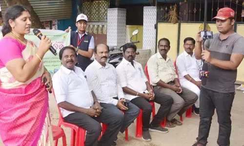 பிளாஸ்டிக் தவிர்ப்போம் விழிப்புணர்வு நிகழ்ச்சி