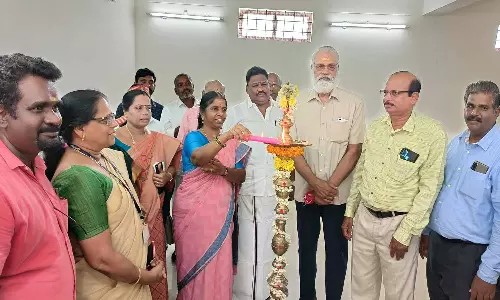 ராணிப்பேட்டை சிட்கோ தொழிற்பேட்டையில் ரூ.1.35 கோடி மதிப்பீட்டில் பொது வசதி மையக் கட்டிடம்