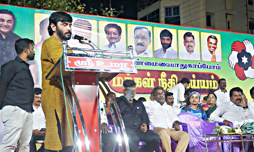 பாராளுமன்ற தேர்தலில் மக்கள் நீதி மய்யம் வாகை சூடும்-சினேகன்