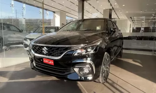 விற்பனையகம் வந்தடைந்த பலேனோ பிளாக் எடிஷன்