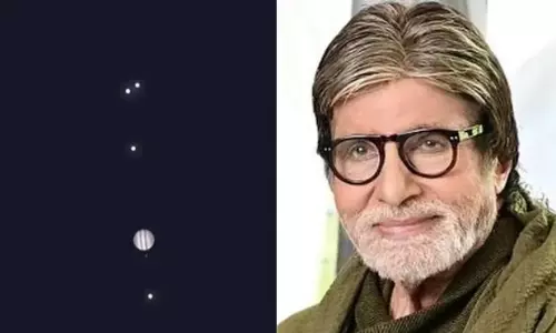 ஒரே நேரத்தில் 5 கிரகங்கள் அணிவகுத்த வீடியோவை பகிர்ந்த அமிதாப் பச்சன்