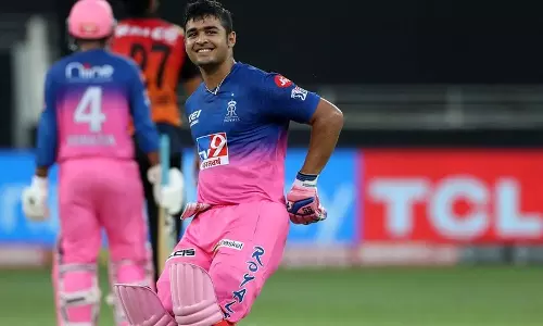 ஐபிஎல் 2023: கங்னம் பாடலுக்கு நடனமாடிய ரியான் பராக்- வீடியோ