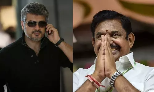 அதிமுக பொதுச்செயலாளர் எடப்பாடி பழனிசாமிக்கு வாழ்த்து கூறிய நடிகர் அஜித்