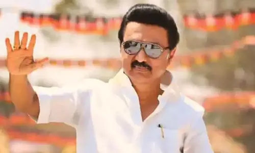 நந்திவரம் கூடுவாஞ்சேரி தி.மு.க. சார்பில் மு.க.ஸ்டாலின் பிறந்தநாளையொட்டி ஏழைகளுக்கு நலத்திட்ட உதவி