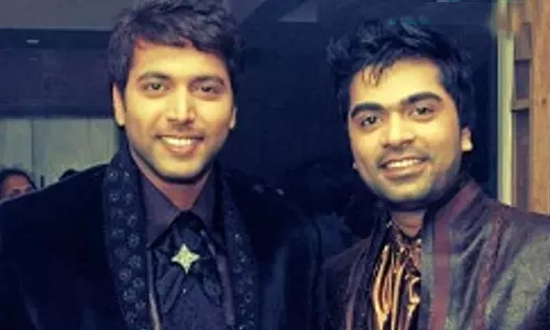 சிம்புவிற்கு நன்றி தெரிவித்த ஜெயம் ரவி.. வைரலாகும் டுவீட்