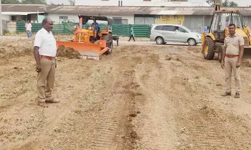 பெருமாநல்லூர் கொண்டத்து காளியம்மன் கோவில் குண்டம் திருவிழா ஏற்பாடுகள் தீவிரம்