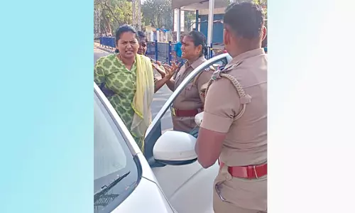 நாகமலை புதுக்கோட்டை முன்னாள் போலீஸ் அதிகாரி வசந்தி மீண்டும் கைது