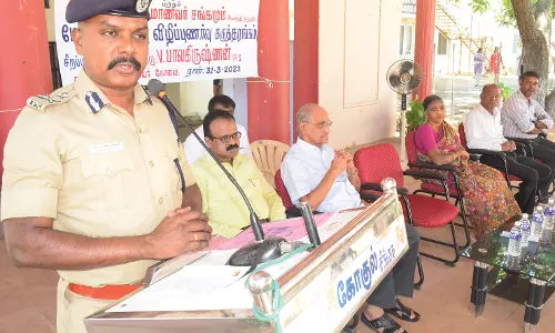 போதை பொருளை பயன்படுத்தினால் இளமையை இழக்க நேரிடும்-போலீஸ் கமிஷனர் பாலகிருஷ்ணன் பேச்சு